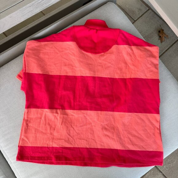 Free People Movement Retro Rugby Sweater Striped Shorts Set Pink Coral XS - Picture 5 of 13